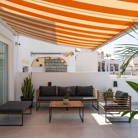 Designer Loft With Pool, With Gigantic Terrace And Private Parking & In The Centre * Costa Adeje (Tenerife)